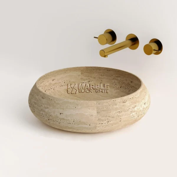Bellano Traverten Lavabo